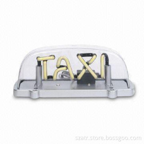 Neon Taxi Light, Available in Various Colors